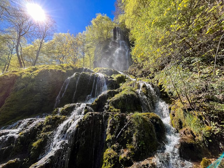 Wanderung zum Wasserfall Bad Urach
