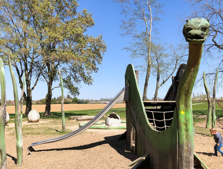 Dino Spielplatz Riedsee Stuttgart