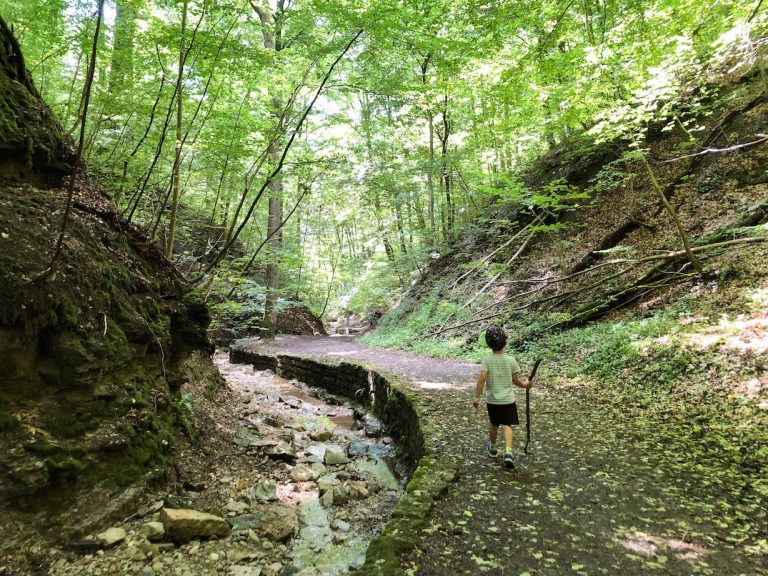 Familienwanderung Schwälblesklinge Stuttgart
