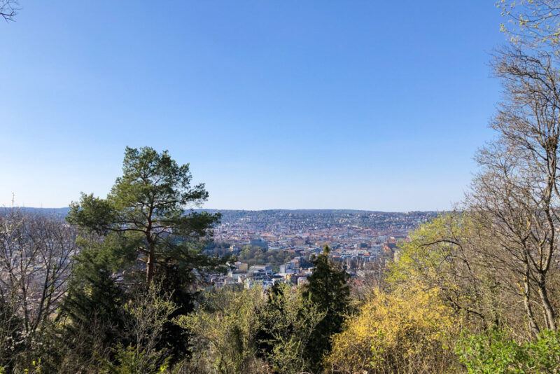 Blick über Stuttgart