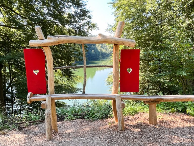 Kugelbahn am Herrenbachstausee