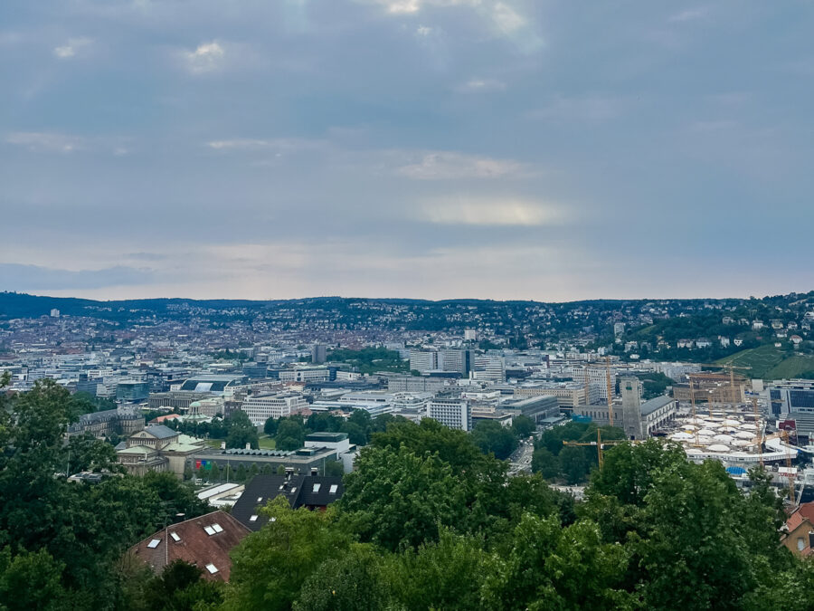 Die schönsten Aussichten in Stuttgart: Uhlandshöhe