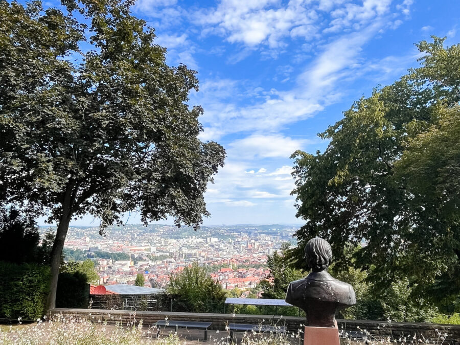Die schönsten Aussichtspunkte in Stuttgart: Der Santiago de Chile-Platz