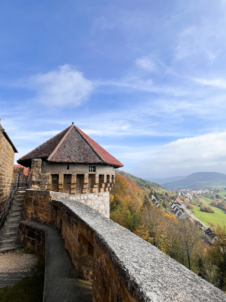 Burg Hohenrechberg Kugelbahn