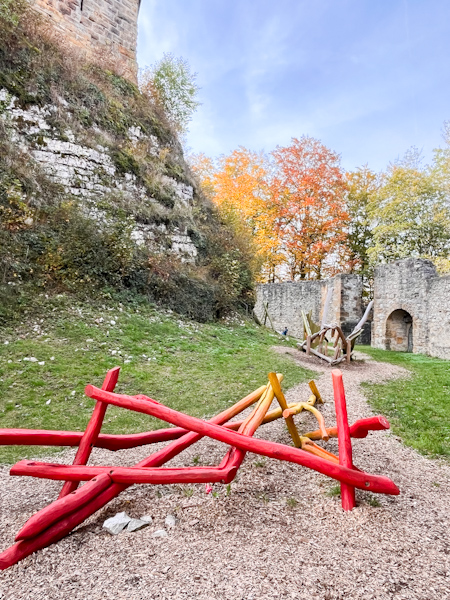 Burg Hohenrechberg Kugelbahn